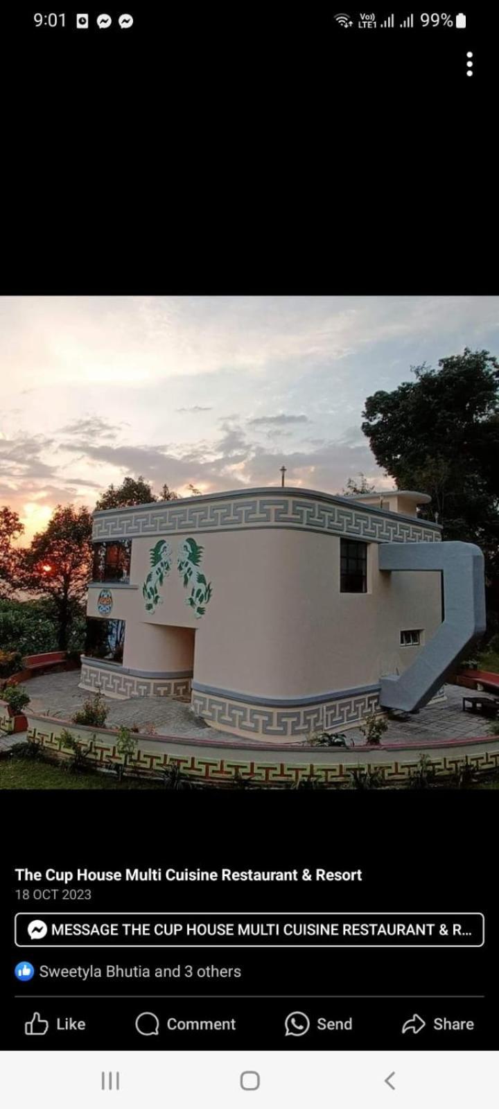 The Cup House Resort Namchi Exterior photo